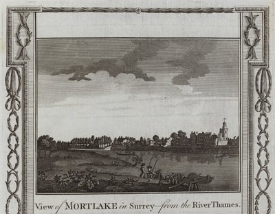 View of Mortlake by English School