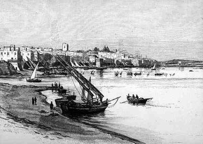 View of Taranto, Italy, from 