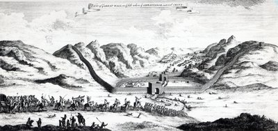 View of the Great Wall on the Side Where the Ambassador Entered China, from 