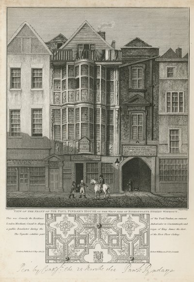 View of the Front of Sir Paul Pindar
