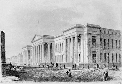 View of the new post office on St Martin-le-Grand by English School