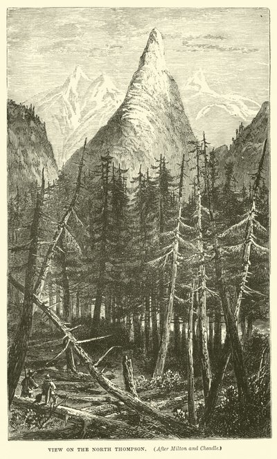 View on the North Thompson by English School