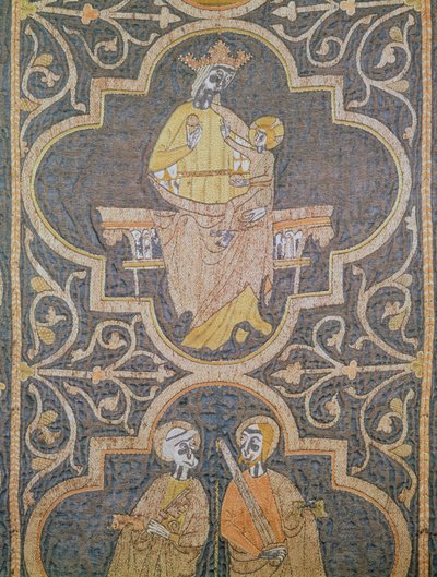 Virgin and Child (detail) from the Clare Chasuble, c.1272-94 by English School