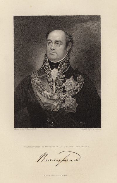 Viscount Beresford by English School