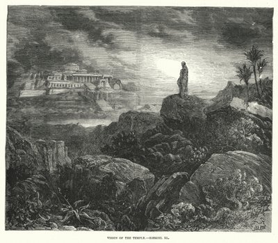 Vision of the Temple, Ezekiel XL by English School