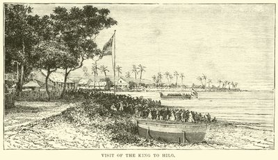 Visit of the King to Hilo by English School