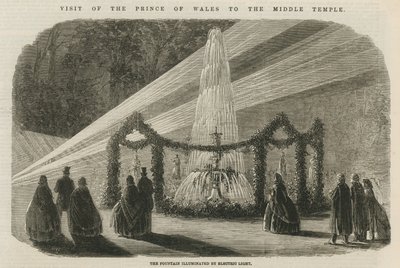 Visit of the Prince of Wales to the Middle Temple by English School
