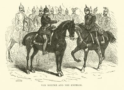 Von Moltke and the Emperor by English School