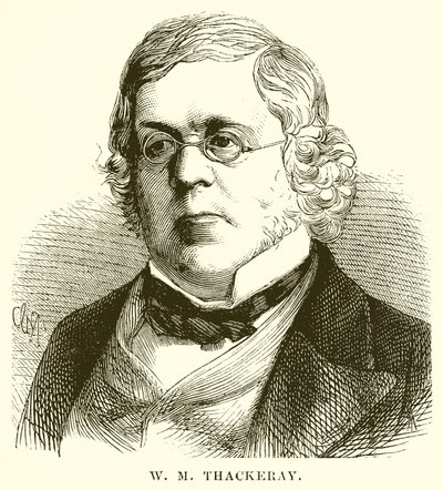 W. M. Thackeray by English School
