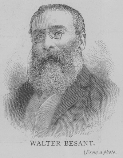 Walter Besant by English School