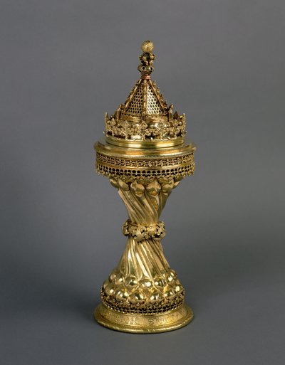 Warden Hills Salt, presented to New College, Oxford by Walter Hill, Warden from 1475-94, c.1475-94 by English School