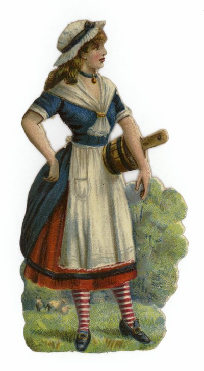 Washerwoman by English School