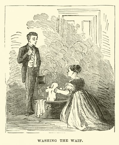 Washing the Waif by English School