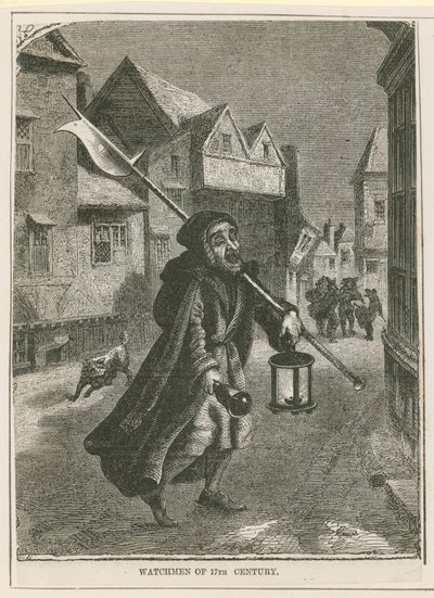 Watchmen of the 17th Century by English School