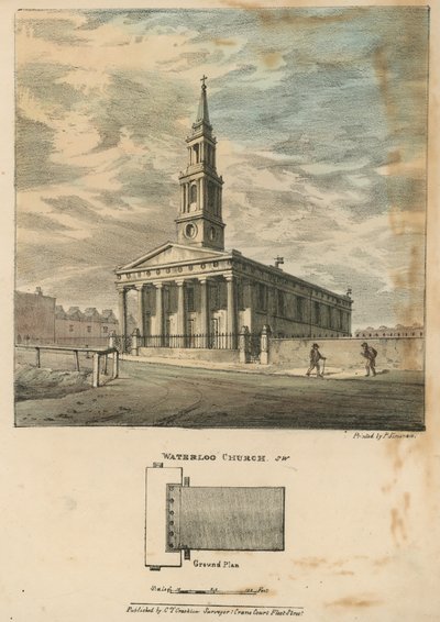 Waterloo Church, London by English School