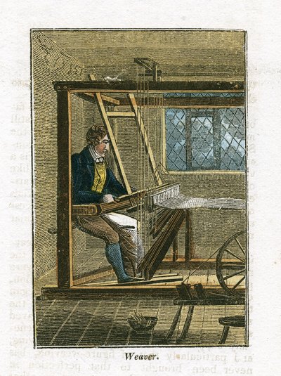 Weaver at His Loom, from 