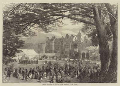 Wedding Festivities at Holland House, Breakfast in the Garden by English School
