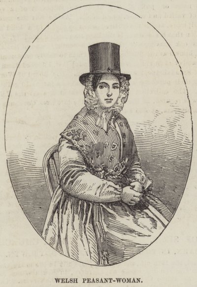 Welsh Peasant-Woman by English School