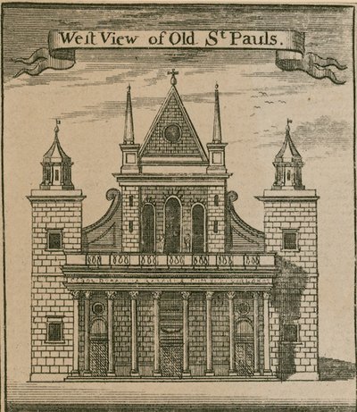 West view of Old St Paul