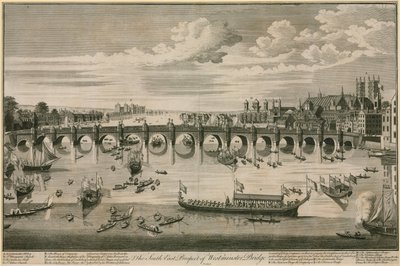 Westminster Bridge by English School