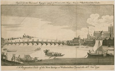 Westminster Bridge by English School