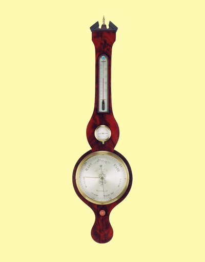 Wheel Barometer by English School