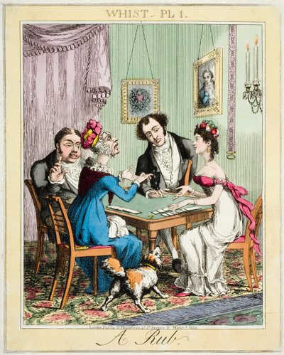 Whist Pl 1. - A Rub by English School