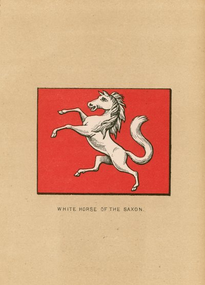 White Horse of the Saxon by English School
