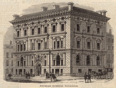 Whitehall Clubhouse, Westminster, London by English School