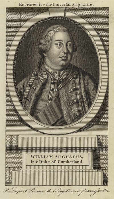 William Augustus, 1st Duke of Cumberland by English School