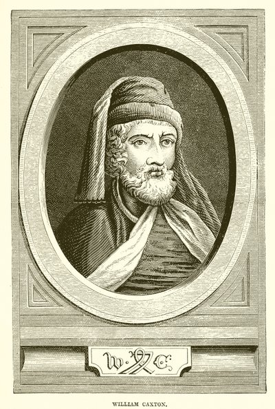 William Caxton by English School