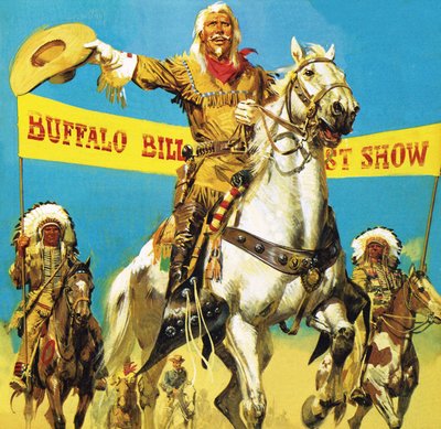 William Cody, the Great Showman by English School