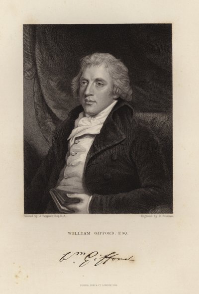 William Gifford by English School