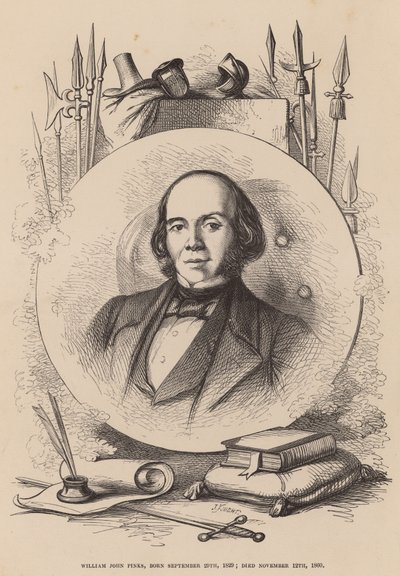 William John Pinks by English School