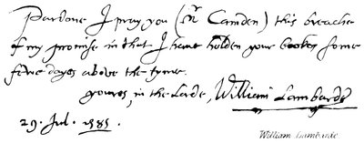 William Lambarde by English School
