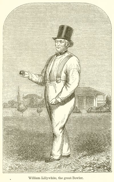 William Lillywhite, the Great Bowler by English School