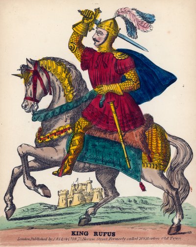 William Rufus by English School