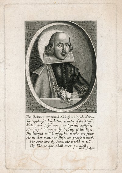 William Shakespeare by English School