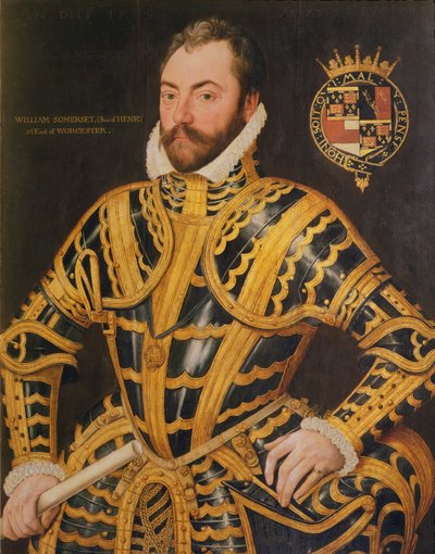 William Somerset, 3rd Earl of Worcester (1569) by English School
