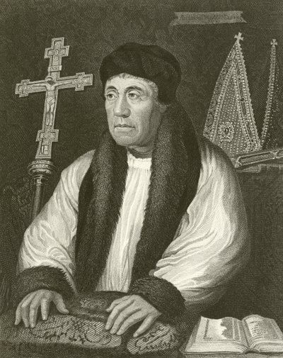 William Warham, Archbishop of Canterbury by English School