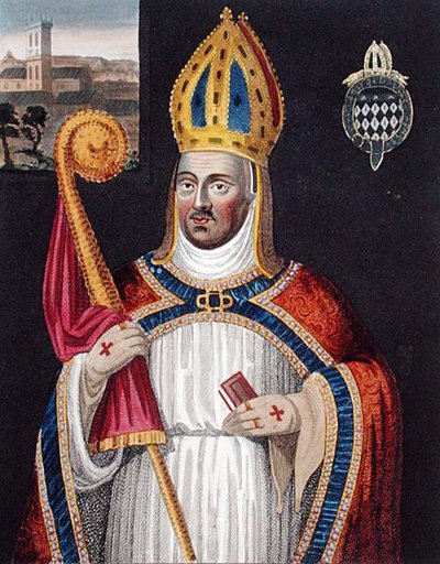 William of Wainfleet (c.1395-1486), after a painting in Bodleian Gallery by English School
