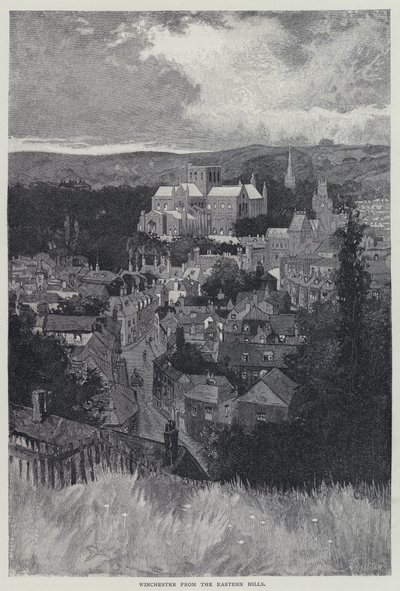 Winchester, from the Eastern Hills by English School