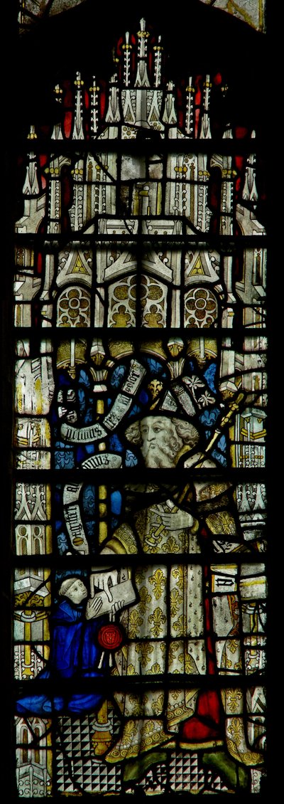 Window depicting William the Conqueror by English School