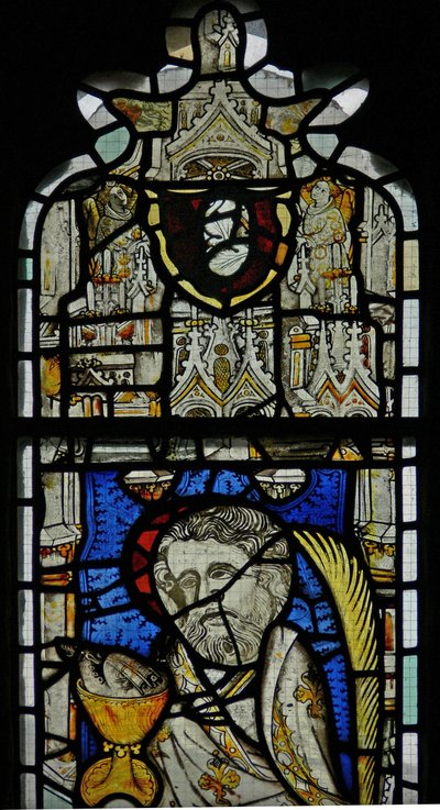 Window Ew depicting Arms of John Kempe or of His Nephew Thomas Kempe by English School