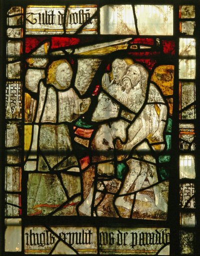 Adam and Eve Expelled from Eden by English School