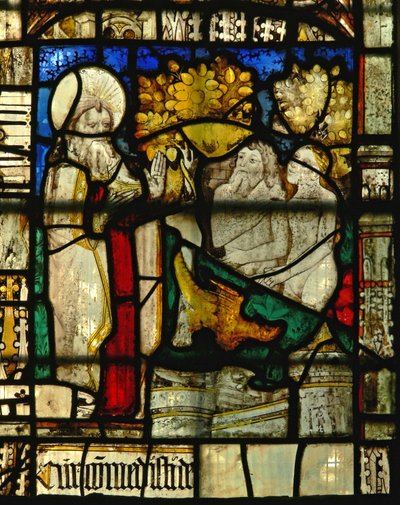 Adam and Eve Hide Their Nakedness by English School