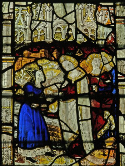 Moses Saved from the Bullrushes by English School
