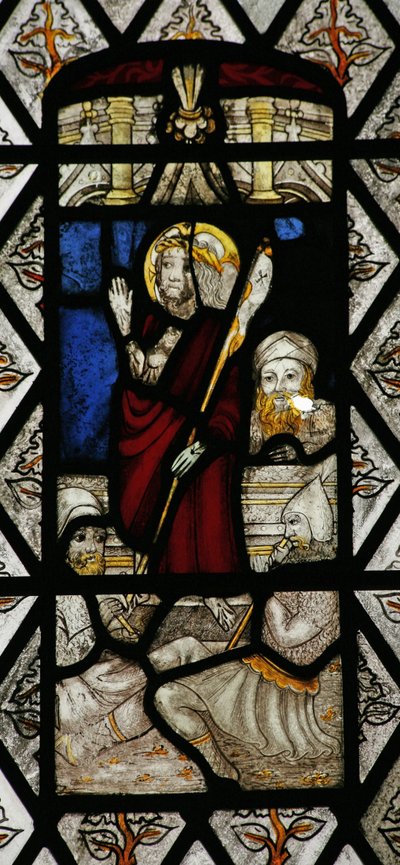 Window depicting the Resurrection by English School