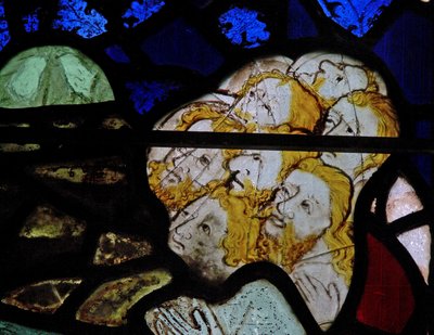 Window Ww depicting the Ascension by English School