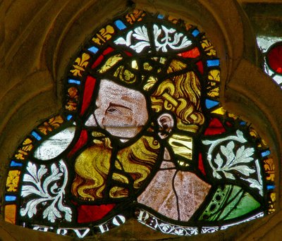 Window depicting Zebulun by English School